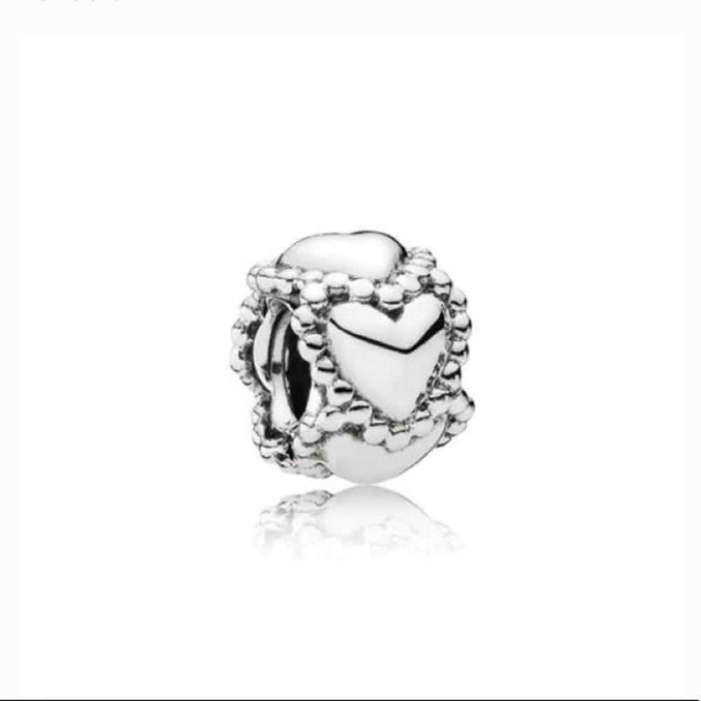 PANDORA Everlasting Heart Charms (2)